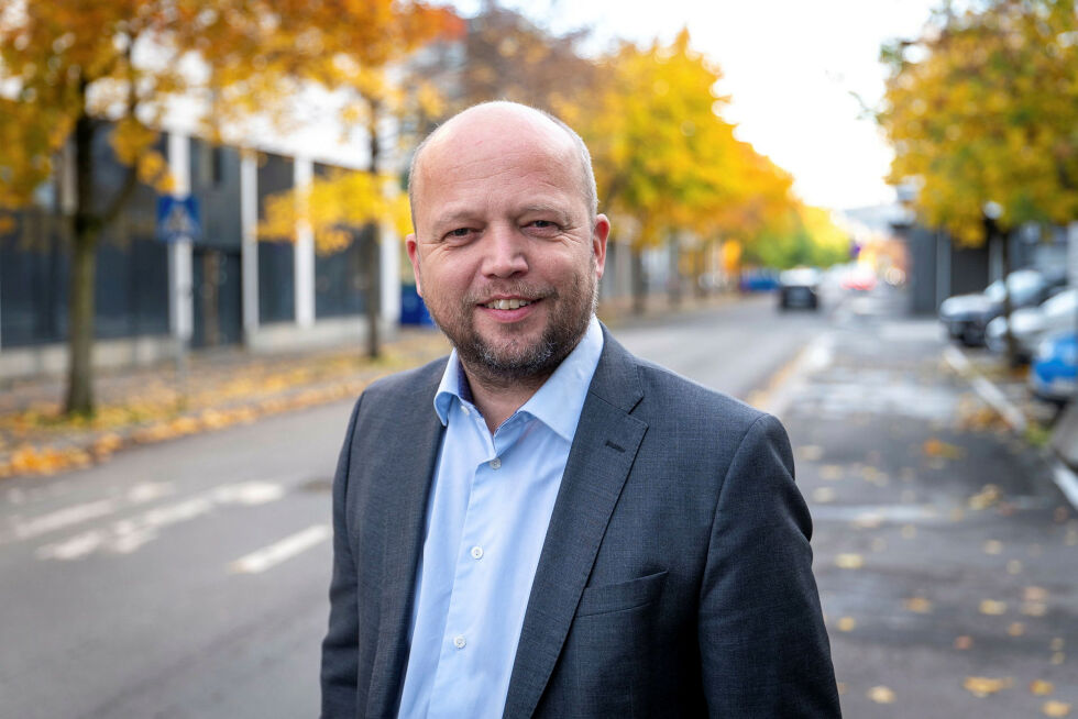 Trygve Slagsvold Vedum, finansminister og Sp-leder
 Foto: Martin Leigland