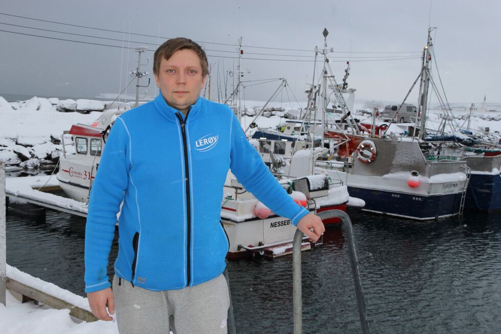 Nils Henrik Lindi hos Lerøys mottaksanlegg i Nesseby mener investering i sjøvannanlegg og fryseanlegg vil sikre helårlig drift ved anlegget på Kløvnes.
 Foto: Torbjørn Ittelin