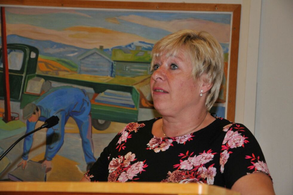 – Det er med stor forundring at vi i FrP sin fylkestingsgruppe ser at Troms og Finnmark fylkesting ikke skal behandle denne saken, uttaler Rut Olsen i Fremskrittspartiets gruppe i interpellasjonen. Foto: Rita Heitmann