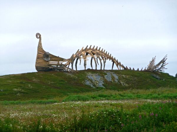 Drakkar på Skagen