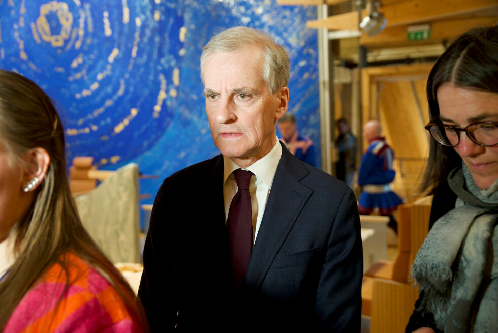 Statsminister Jonas Gahr Støre (Ap) på Sametinget 9. mars 2023.
 Foto: Steinar Solaas