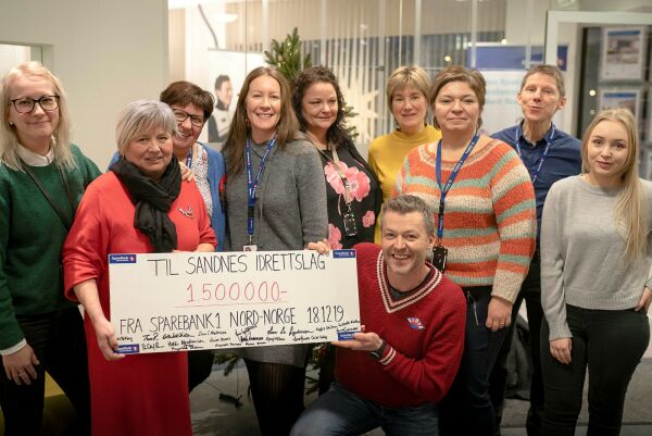 Milliongave til Sandnes idrettslag