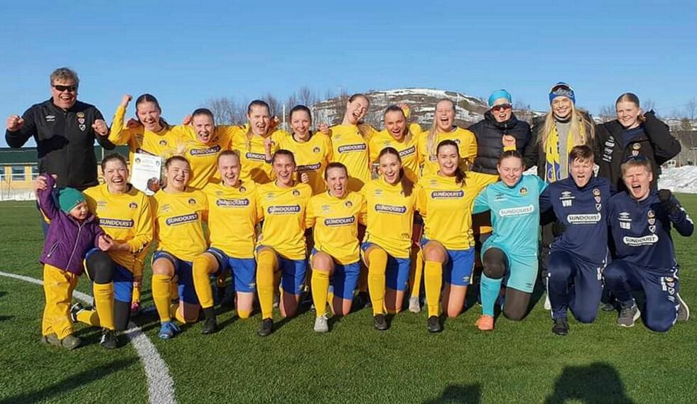 Bjørnevatn IL sesongåpnet med en imponerende 6–0 seier hjemme mot Sarpsborg 08 i kvinnenes 2. divisjon avdeling 2.
 Foto: FFK