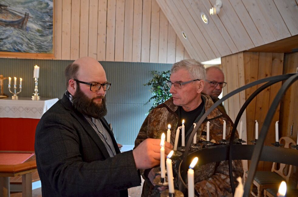 Jon Nikolaisens bestefar var i kampene ved Narvik våren 1940
 Foto: Roger Albrigtsen