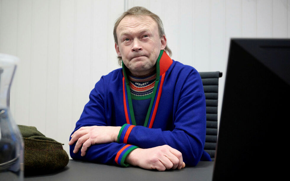 Rein­ei­er Odd Bjørnar Bjørk­ås er rørt og takknemlig over støtten. Nå går saken til Strasbourg.
 Foto: Namdalsavisa/Bjørn Tore Ness