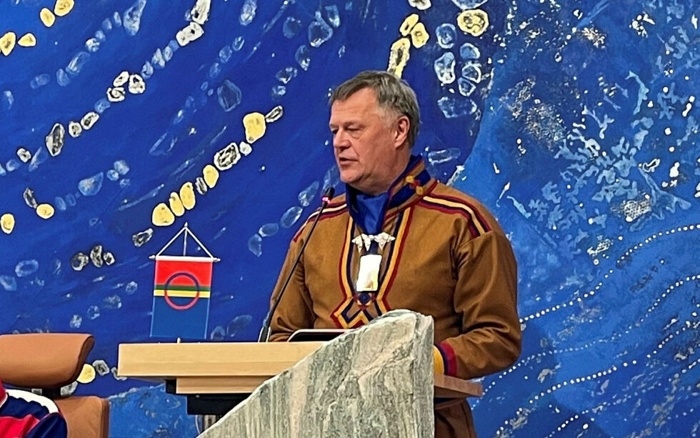Sametingsrepresentant Kjetil Romsdal fra Nordkalottfolket.
 Foto: Presse