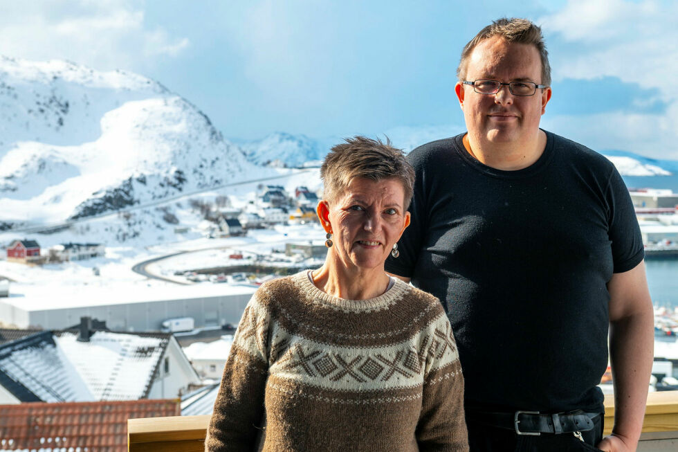 Hanne Marion Gaup og Kristian Gaup Skancke er ivrig for å ta tilbake det samiske.
 Foto: Karolina Ulfig