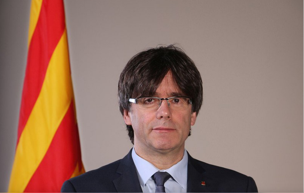 Spanske myndigheter vil kreve at danske myndigheter arresterer og utleverer Catalonias eksilpresident Carles Puigdemont som skal delta i debatt om landets situasjon ved Universitetet i København.
 Foto: Generalitat de Catalunya