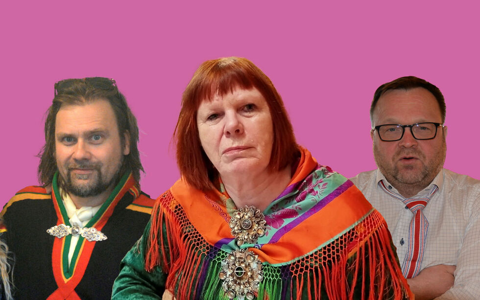 Ann Finbog går for en tredje periode på Sametinget. Jørn Are Gaski er ny i Samefolkets parti på andreplass, men ikke helt ny på Sametinget. Tredjekandidat er kanskje mest kjent av topptrioen, fotograf med mer Per Heimly.
 Foto: og montasje: Steinar Solaas