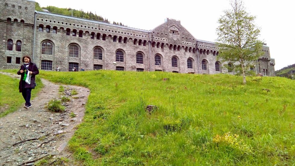 Kraftstasjonen på Vemork, som nå er museum, var en av de største i sin tid. Derfor var tyskerne interesserte i dette anlegget for å produsere tungtvann.
 Foto: Elin Margrethe Wersland