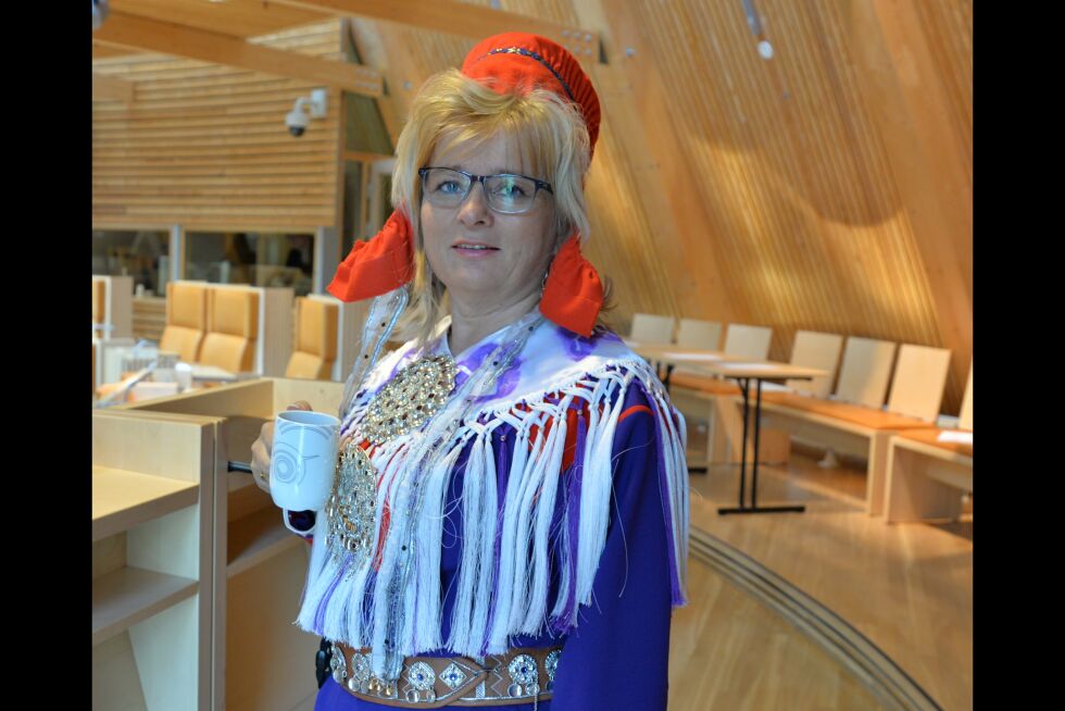 Marit Kirsten Anti Gaup (Ap) vil beholde kompetansepenger i reindrfita.
 Foto: Steinar Solaas