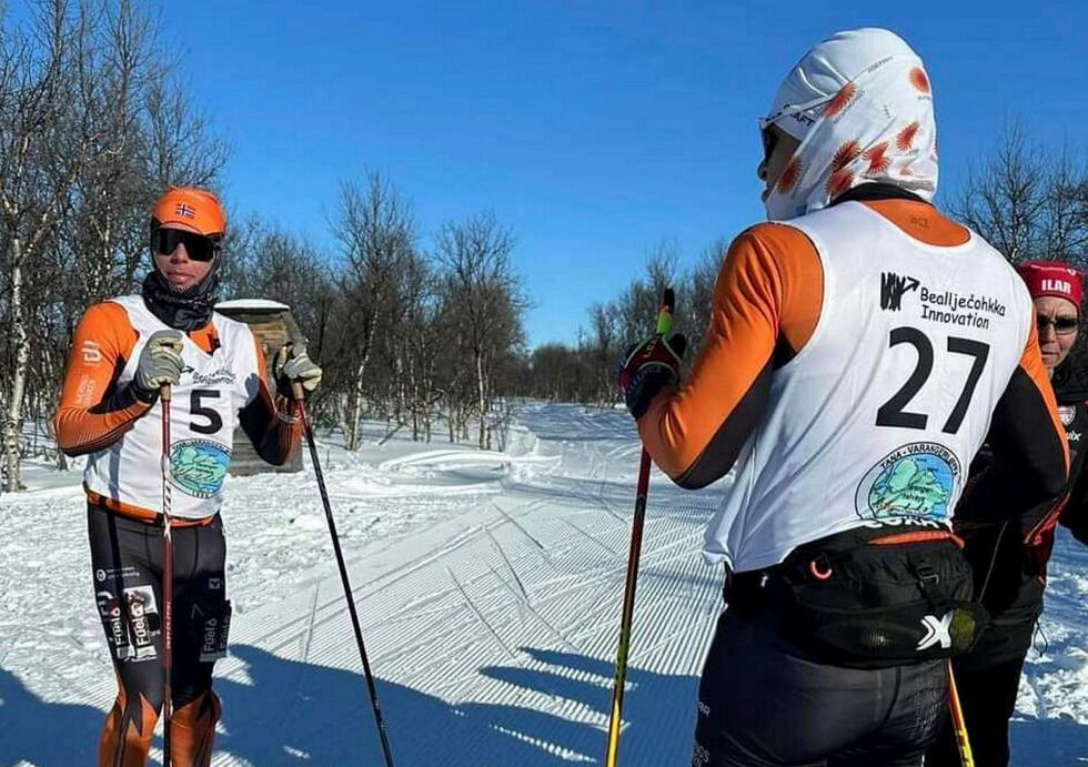Fjorårsvinner Henrik Arntzen Joks (til venstre) ventes å få sterk konkurranse når Tana-Varangerrennet avholdes lørdag.
 Foto: Ilar