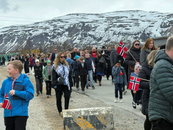 Tog og feiring i Lakselv