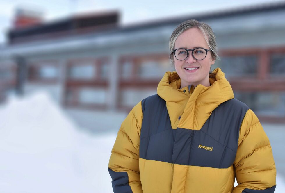 Legestasjonen i Lakselv har vært Bjørg Bakke sin arbeidsplass siden høsten 2018. Nå går ferden videre til London, og spennende muligheter innen finans. Foto: Irene Andersen
 Foto: Irene Andersen