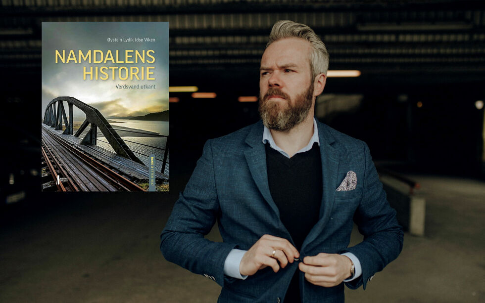 Forfatter Øystein Lydik Idsø Viken løfter frem samisk kulturhistorie i tredje bind av «Namdalens historie». Her tar han et oppgjør med tidligere uheldige tolkninger av samisk historie.
 Foto: Børresen & raak