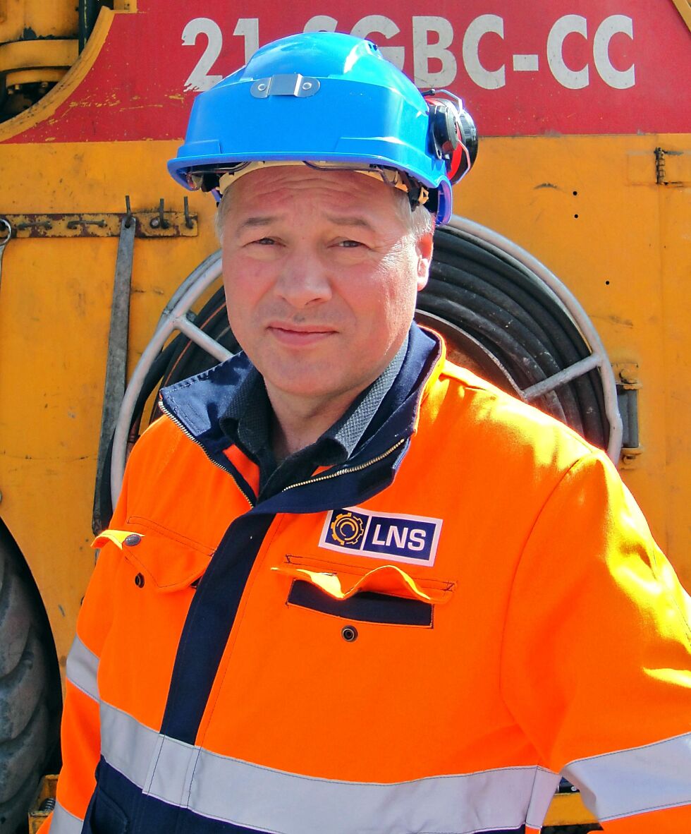 Administrerende direktør i Leonhard Nilsen & Sønner AS (LNS) vil utpå nyåret bestemt seg for hvorvidt de vil gi bud på Sydvaranger gruve, som ble slått konkurs i november
 Foto: LNS