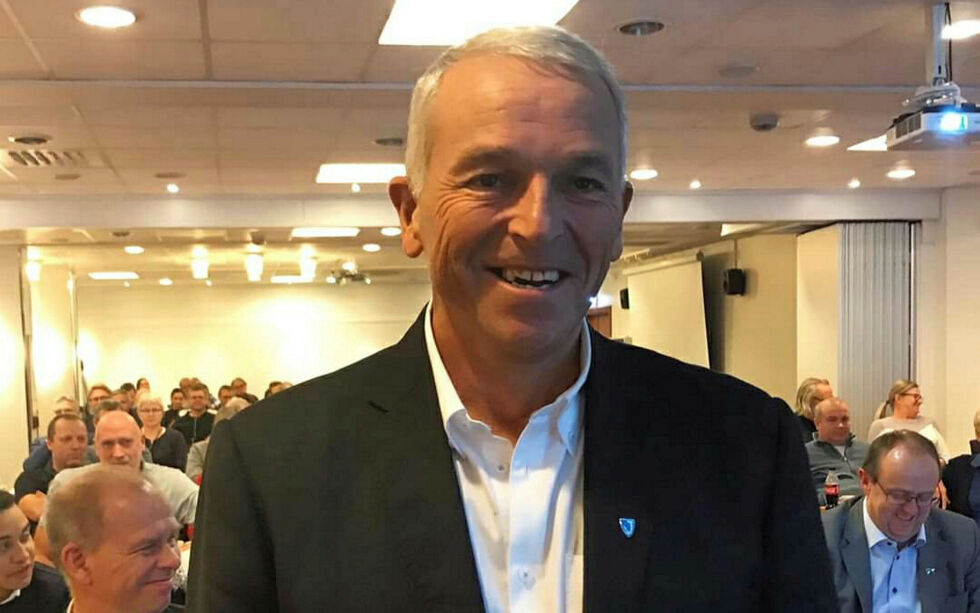 Leder Geir Knutsen i Troms idrettskrets og Finnmark idrettskrets.
 Foto: Troms og Finnmark IK