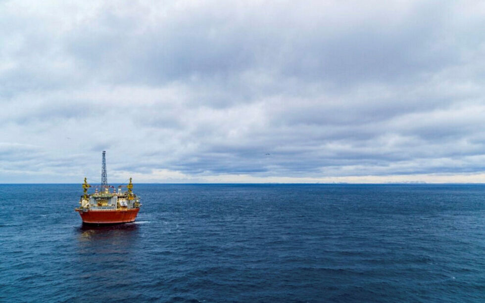 Goliat-plattformen i Barentshavet.
 Foto: Vår Energi