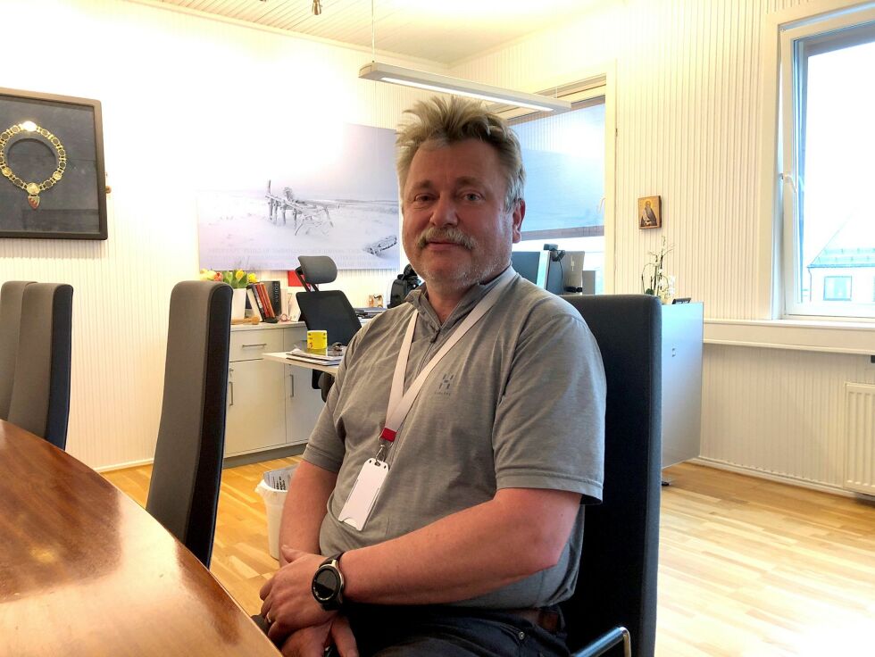Fungerende ordfører Pål Gabrielsen (SV) sørga for en populær politisk seier med sitt forslag om at privatkunder kan levere bygningsavfall gratis hos ØFAS. Alle foto: Hallgeir Henriksen