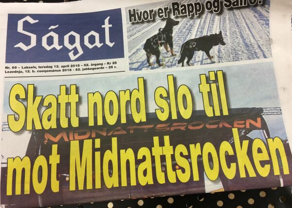 Ságat forsinket til Bjørnevatn
