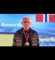 Øystein Nilsen fra Polarstjernen kan reise hjem fra ski-VM for veteraner med tre gull i kofferten, etter at han onsdag også vant 15 kilometer klassisk.
 Foto: Einar Opgård