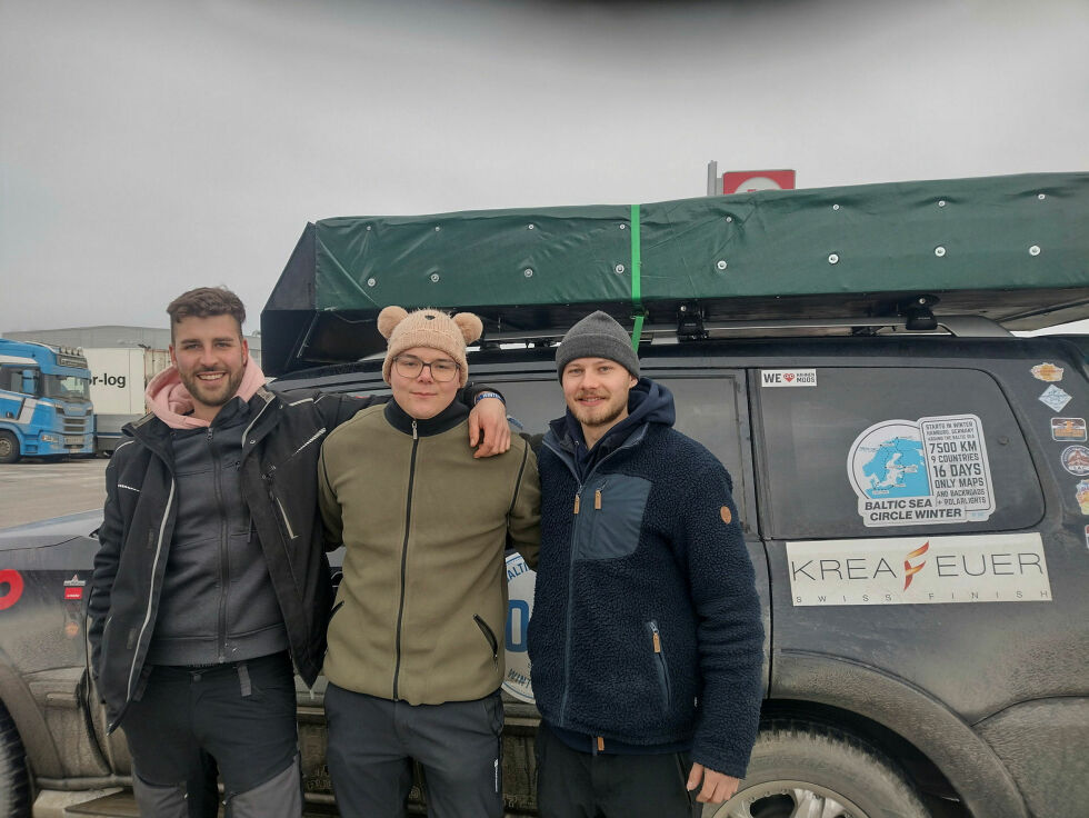 Daniel Bretschneider fra Tyskland. Manuel Gfeller fra Sveits og Marco Hählen fra Sveits.
 Foto: Oskar Melkeraaen Aas