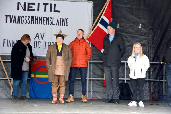 Sterke appeller under Troms-aksjonen mot tvangssammenslåing