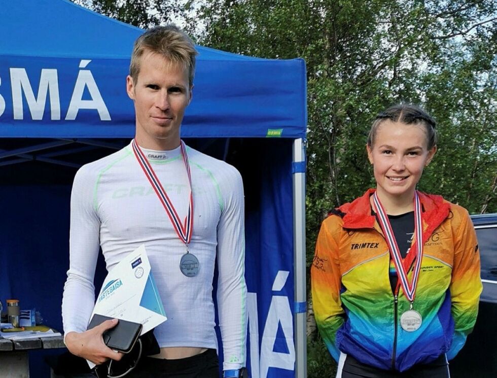 Piera Tobiassen og Gunhild Kvålset vant  Rástegáisái 2020.
ALLE FOTO: Sirbmá-Sirma IL