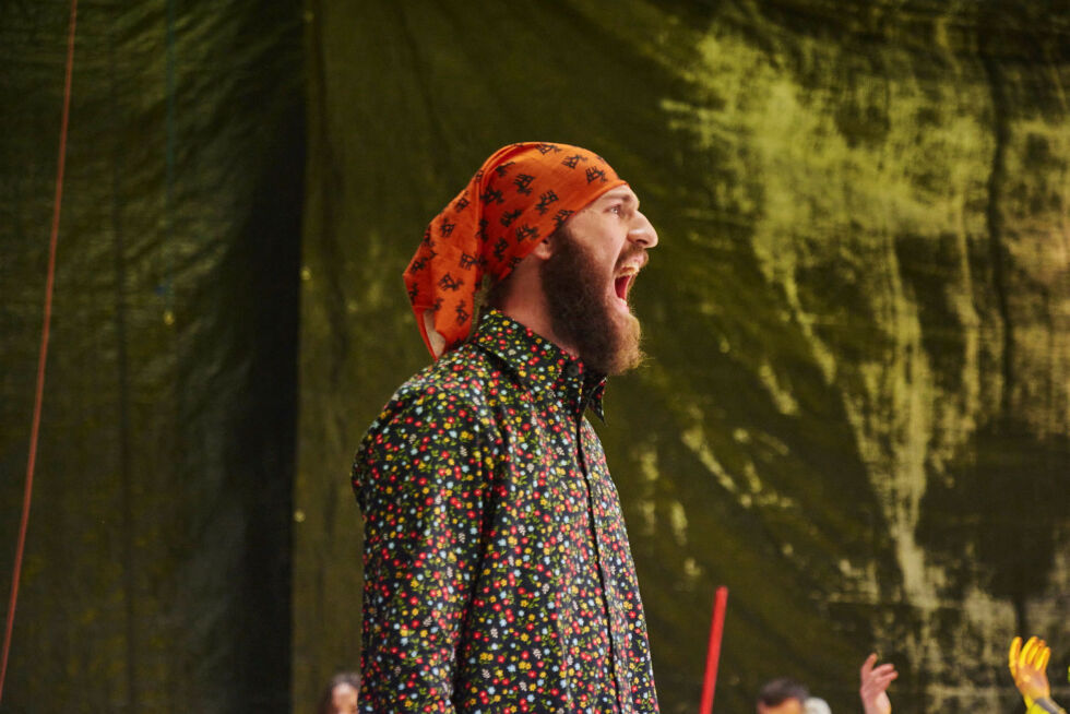 Bilder fra stykket «BIRGET; Ways to deal, ways to heal» av Øystein Haara Grutle.
 Foto: Øystein Haara Grutle
