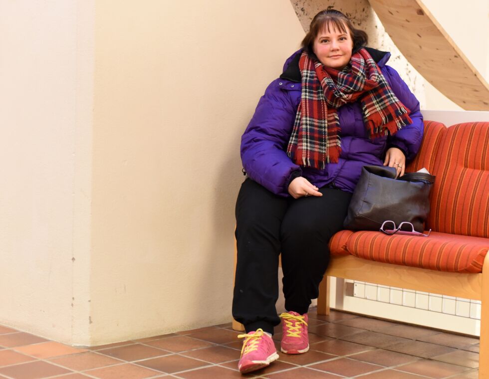 Mye skullel klaffe for at Eirin Celin Sætrum, ,som femtemann på lista til Porsanger FrP, ble innkalt til kommunestyremøtet
Foto: Bjørn Arne Johansen
