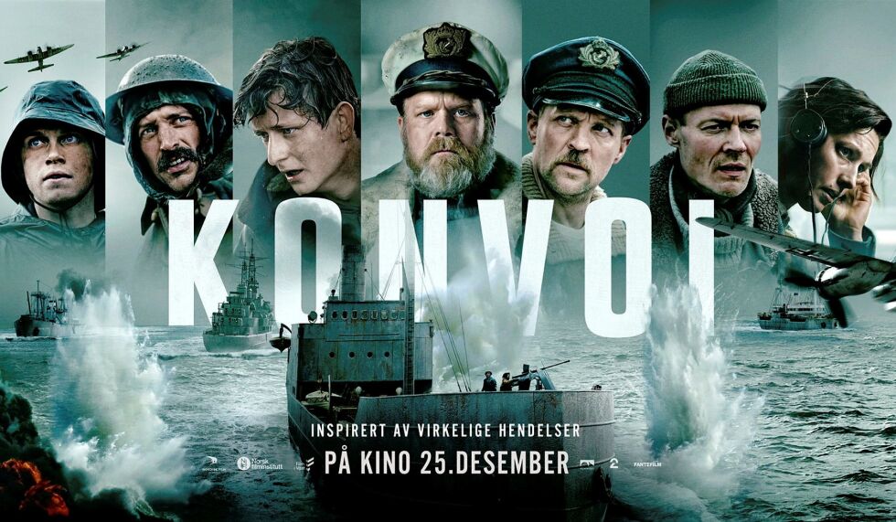 I ar­bei­det med filmen «Kon­voi», som har premiere 25. desember, har man blitt opp­merk­som­me på at det fin­nes krigs­sei­ler­his­to­rie man frem­de­les ikke kjen­ner til. Nå ønsker Norsk sen­ter for krigs­sei­ler­his­to­rie å komme i kontakt med slekt­nin­ger og et­ter­lat­te som sit­ter på kil­der til krigs­sei­ler­his­to­ri­er.
 Foto: Presse