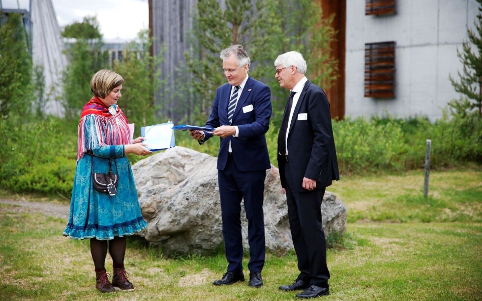 Keskitalo håper denne avtalen kan være et eksempel på en god praksis, når det gjelder menneskelige levninger etter urfolk. Foto: June Helén Bjørnback