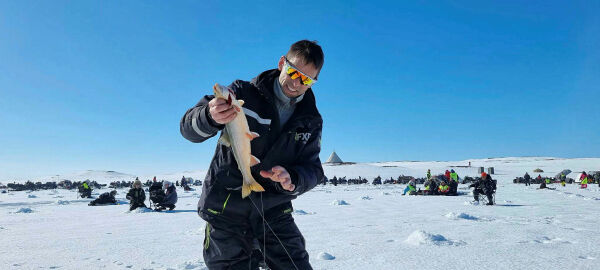 Fiskekonkurranse på Liŋkunjávri