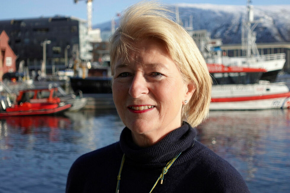 Anne Husebek, direktør for Senter for hav og Ark­tis ved UiT Nor­ges ark­tis­ke uni­ver­si­tet
 Foto: Else Welde