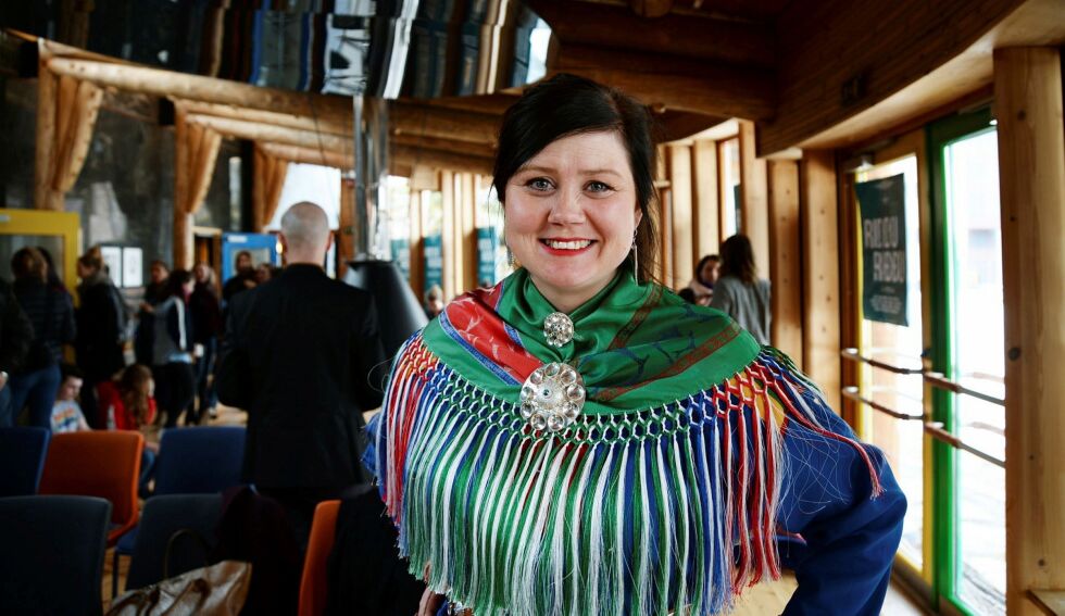 Christina Henriksen (NSR) er president i Samerådet.
 Foto: Steinar Solaas