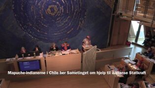Mapucher sloss mot norske Statskraft 35 år etter Alta-konflikten