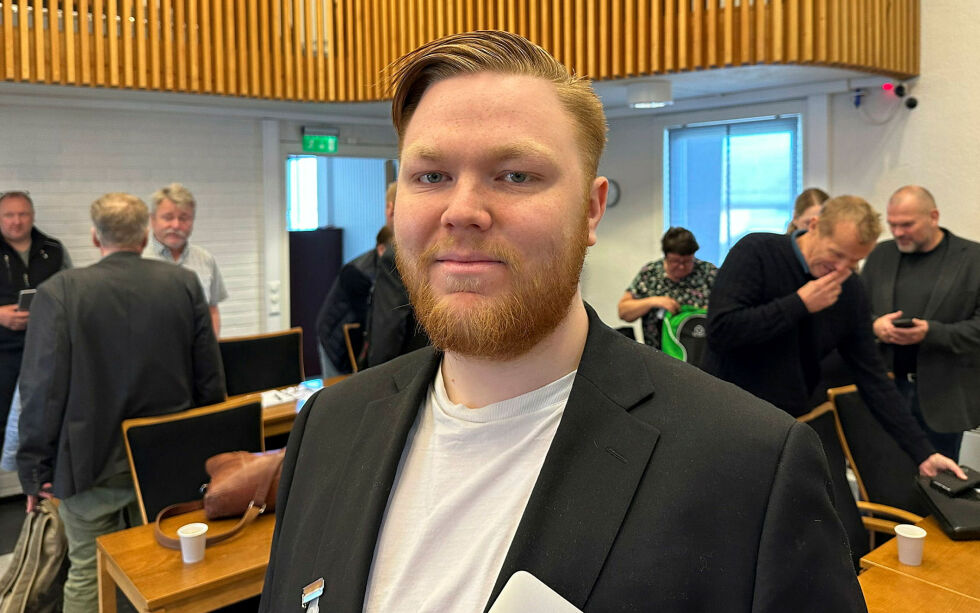 Finn-Håkon Sneve Steinbakk er populær på tvers av partiene, og endte på førsteplass på Sps liste etter valget, etter å ha rykket opp fra tredjeplass.
 Foto: Hallgeir Henriksen