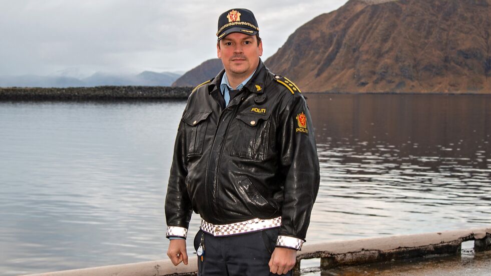 Natt til 17. mai ble lensmann Magnus Nilsen utsatt for vold. Hendelsen etterforskes av politiet i Kirkenes.
 Foto:  Kjell-Bendik Pedersen