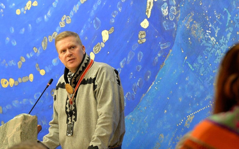 Ronny Wilhelmsen fra Alta er parlamentarisk leder i Bargiidbellodat/Arbeiderpartiet.
 Foto: Steinar Solaas
