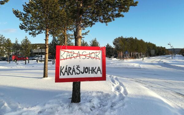 Samisk språkaktivisme i Kárášjohka
