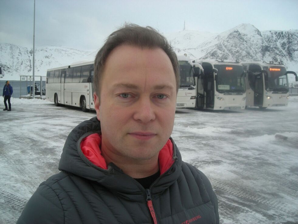 Stig Runar Andersen fra Honningsvåg har startet «Folkeaksjonen mot FeFo» på Facebook. - Det er bra at Nordkappsaken også har fått nasjonal oppmerksomhet. Det vil føre til at FeFo sin rolle vil bli gjenstand for diskusjon; også langt utover Finnmark fylke sin grense, sier han.
 Foto: Geir Johansen