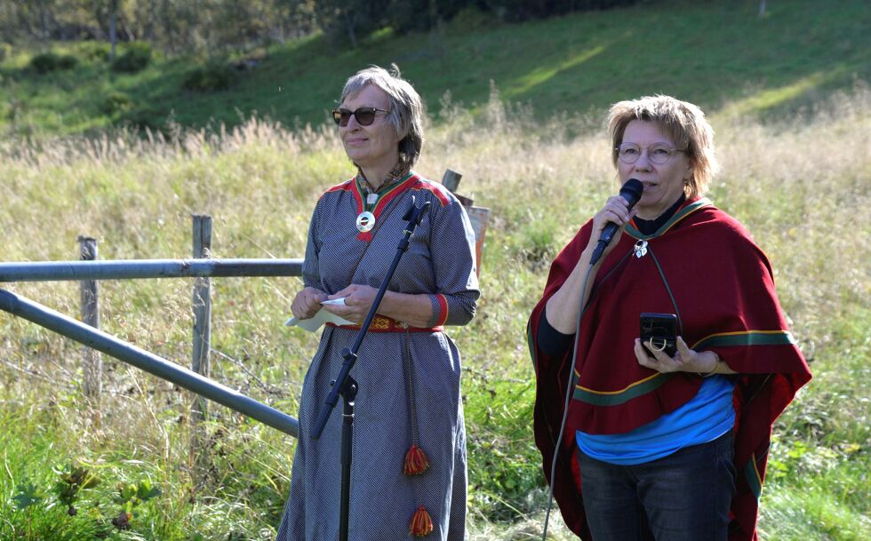 Jorun Niia Murberg og Ann-Mari Thomassen har hatt prosjektansvaret.
 Foto: Steinar Solaas
