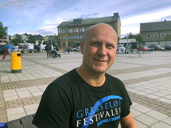 Allsang nær grensen