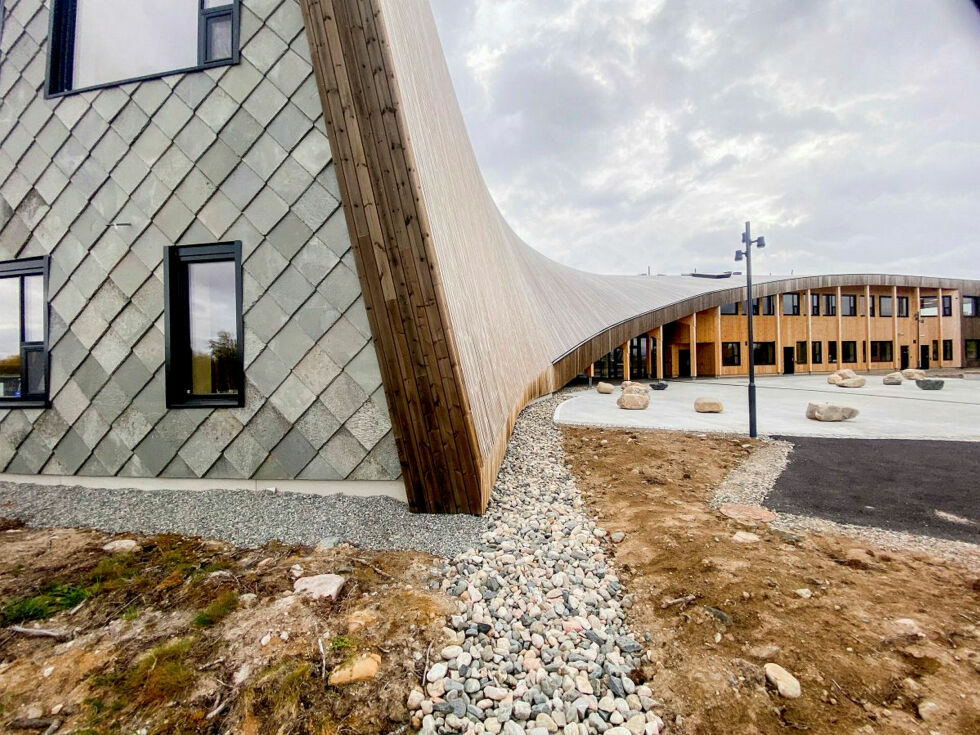 Bygget Čoarvemátta i Kautokeino åpnes, der det samiske nasjonalteateret Beaivváš og Samisk videregående skole og reindriftsskole får tilholdssted.
 Foto: Aslak Mikal Mienna
