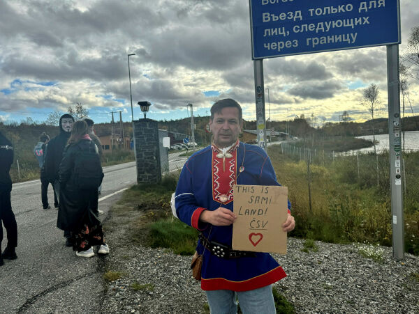 Demonstrerte til støtte for russiske skeive