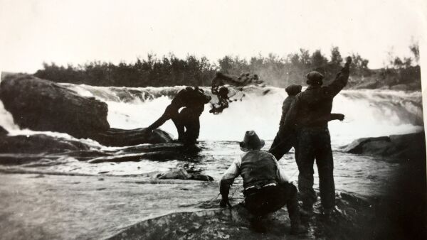 Käpäläfiske i 1938
