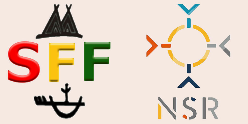 De to samiske hovedorganisasjonene SFF og NSR.
 Foto: NSR/SFF