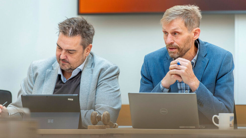Konstituert kommunedirektør Roger Martinussen forklarte at de har satt beløpet ut ifra hva andre kommuner har lagt seg på. Hesjevik vektla at gebyret er et unntakstilfelle for vindkraftutbyggere.
 Foto: Cecilie Bergan Stuedal