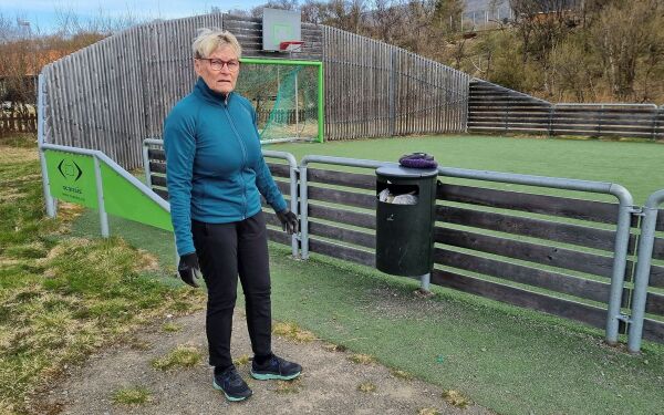 Fant sprøytespisser ved ballbingen