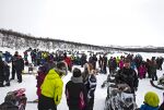 Glimt fra påskefeiringen i Porsanger